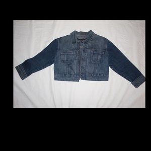 Blue Jean Crop Jacket